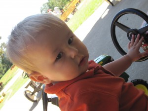 He wasn't as ticked as this photo makes him look.